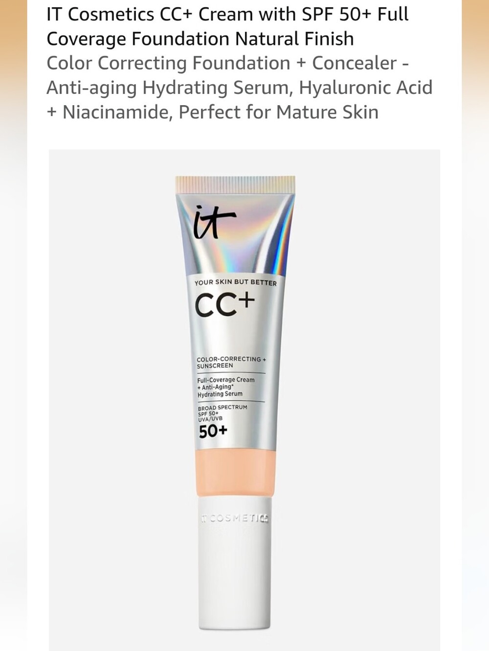 IT CC+ Cream Light